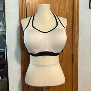 Champion White/Black Sports Bra - Women’s Size XXL